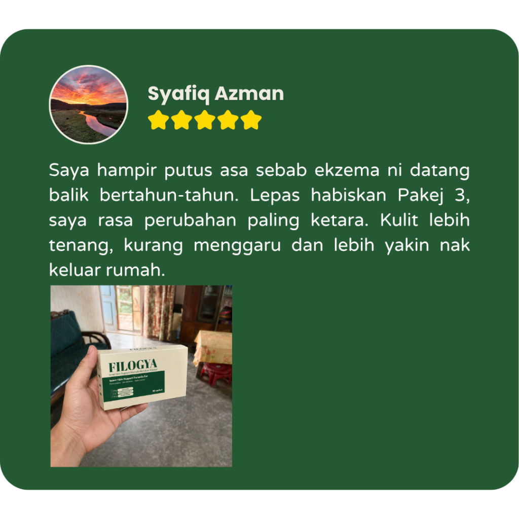 Testimoni pengguna Filogya