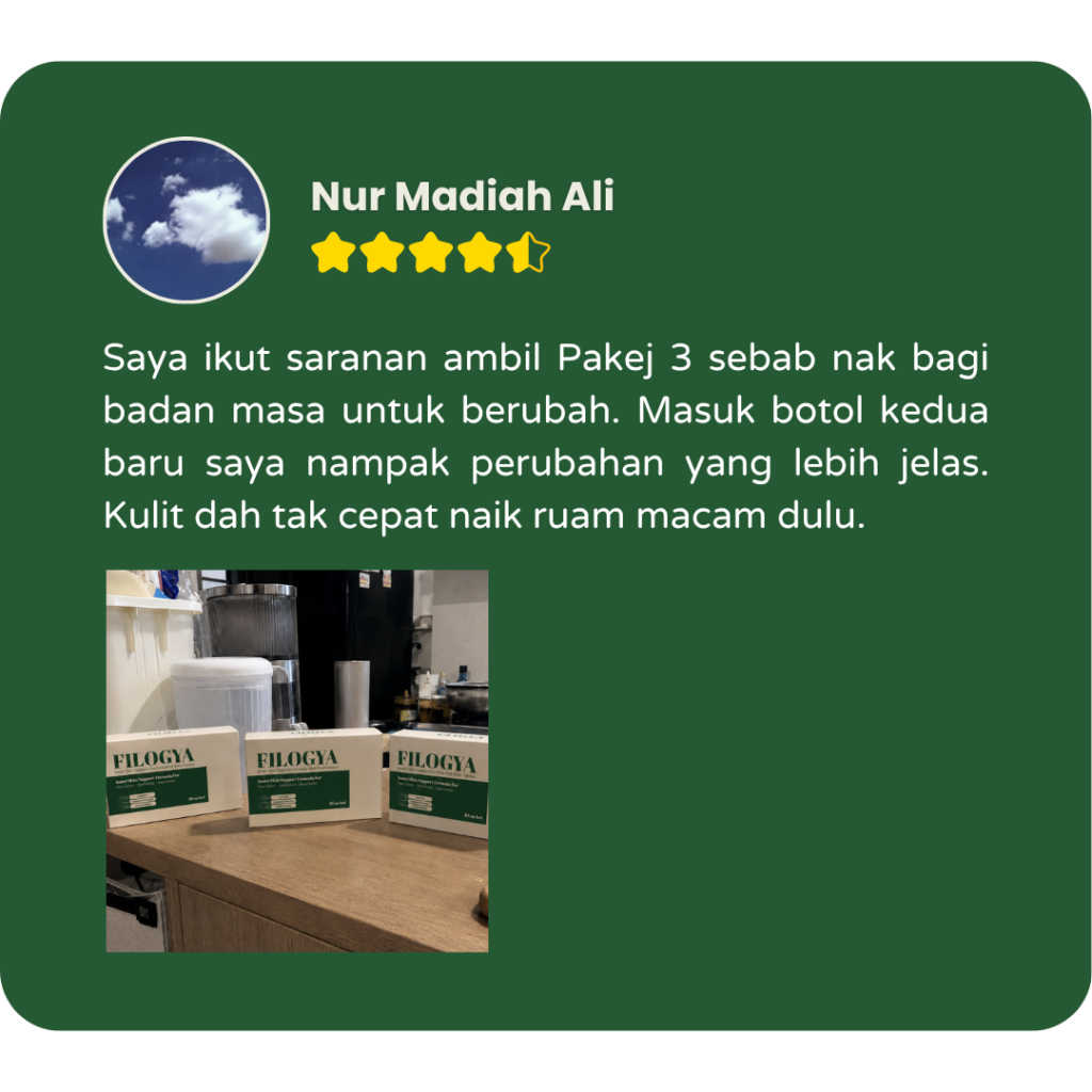 Testimoni pengguna Filogya
